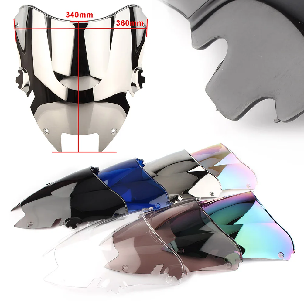 Motorcycle Windshield Windproof ABS Windscreen For Honda Super Hawk 1000 VTR1000F 1997 1998 1999 2000 2001 2002 2003 2004 2005