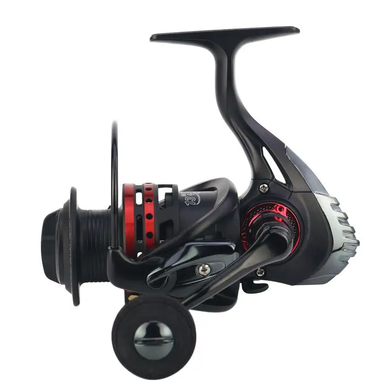 Weimostar 13+1BB Fishing Reel Full Metal Rocker Arm Lock Fish Wheel 5.5:1 Carbon Cloth Brake Pad Fishing Gear Pesca