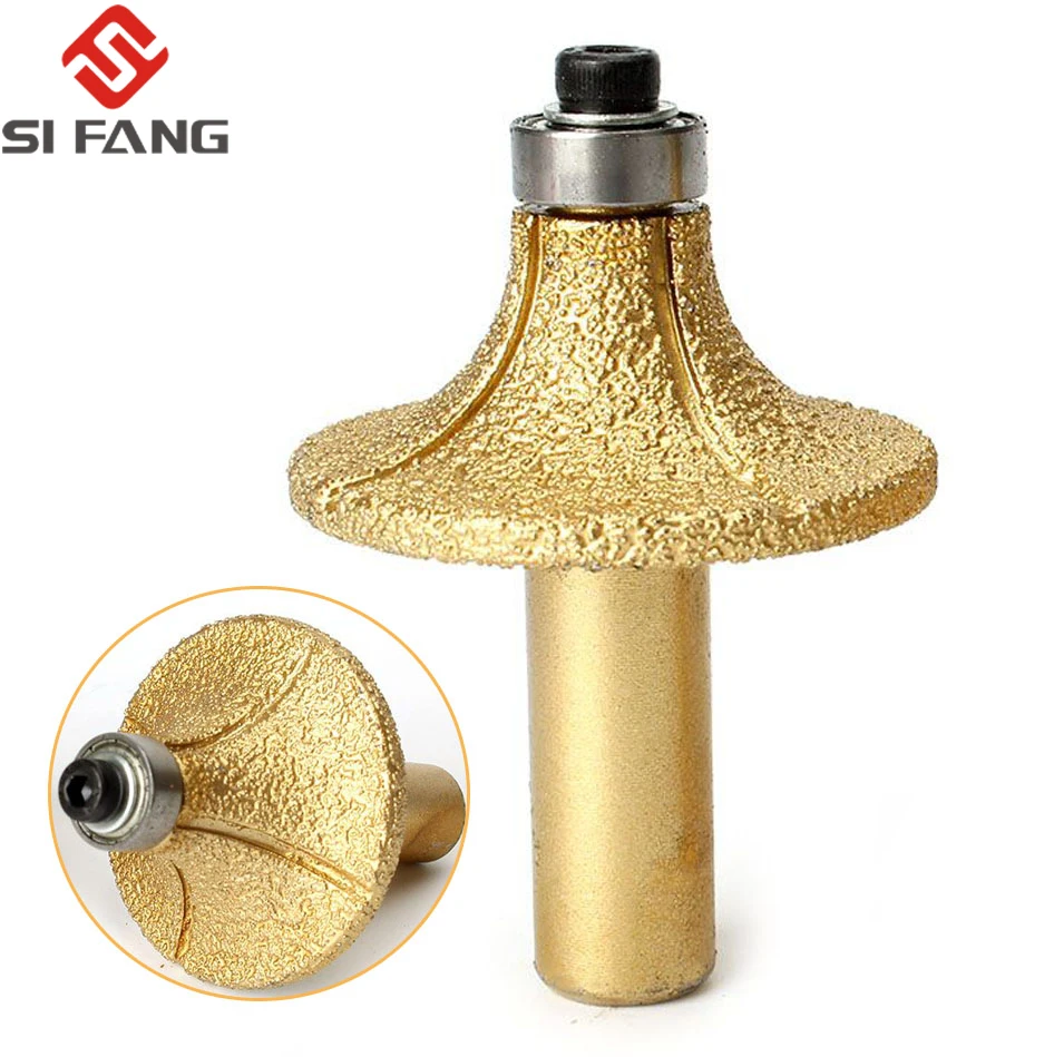 Diamond Profile Wheel Demi Bullnose Diamond Hand Profile WheelRouter bit Bullnose For Marble Granite Hand Profiler Half Bullnose