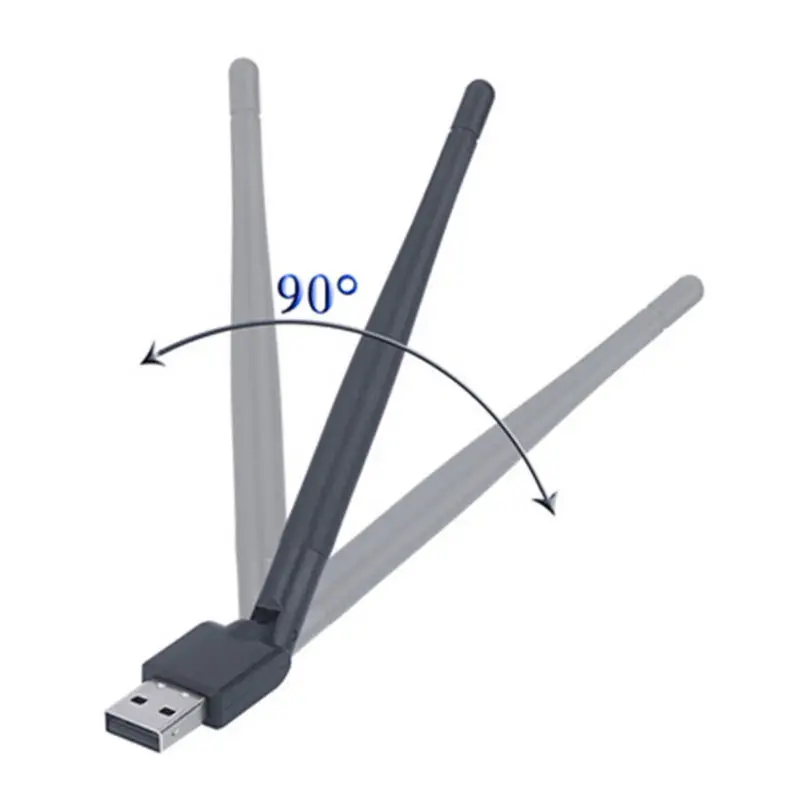 Wireless USB WiFi Antenna USB RJ45 Ethernet Network Adapter MTK7601 88772 Koqit k1 U2 satellite receiver DVB S2 DVB T2 TV Box