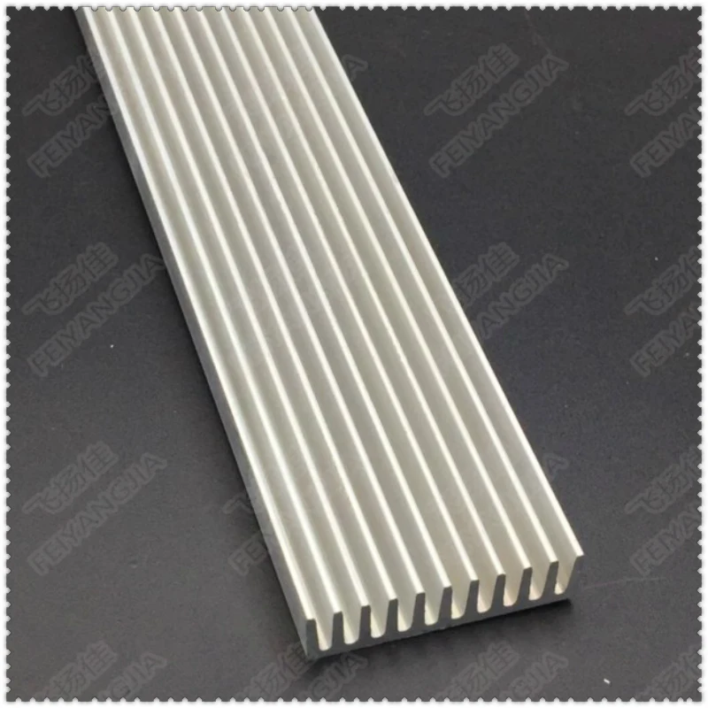 (Free shipping )2pcs 100x35x10mm Aluminum heatsinks, electronic radiator, cooling the aluminum block