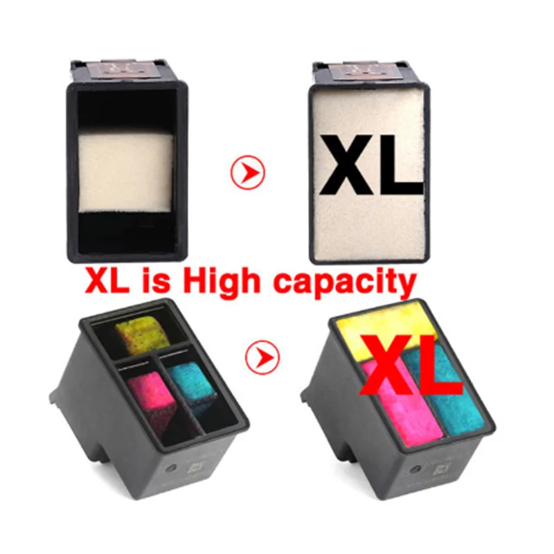 650XL Ink Cartridge Compatible For HP650, for DeskJet 1015 1515 2515 2545 2645 3515 4645 3546 3548 4510 4515 printer