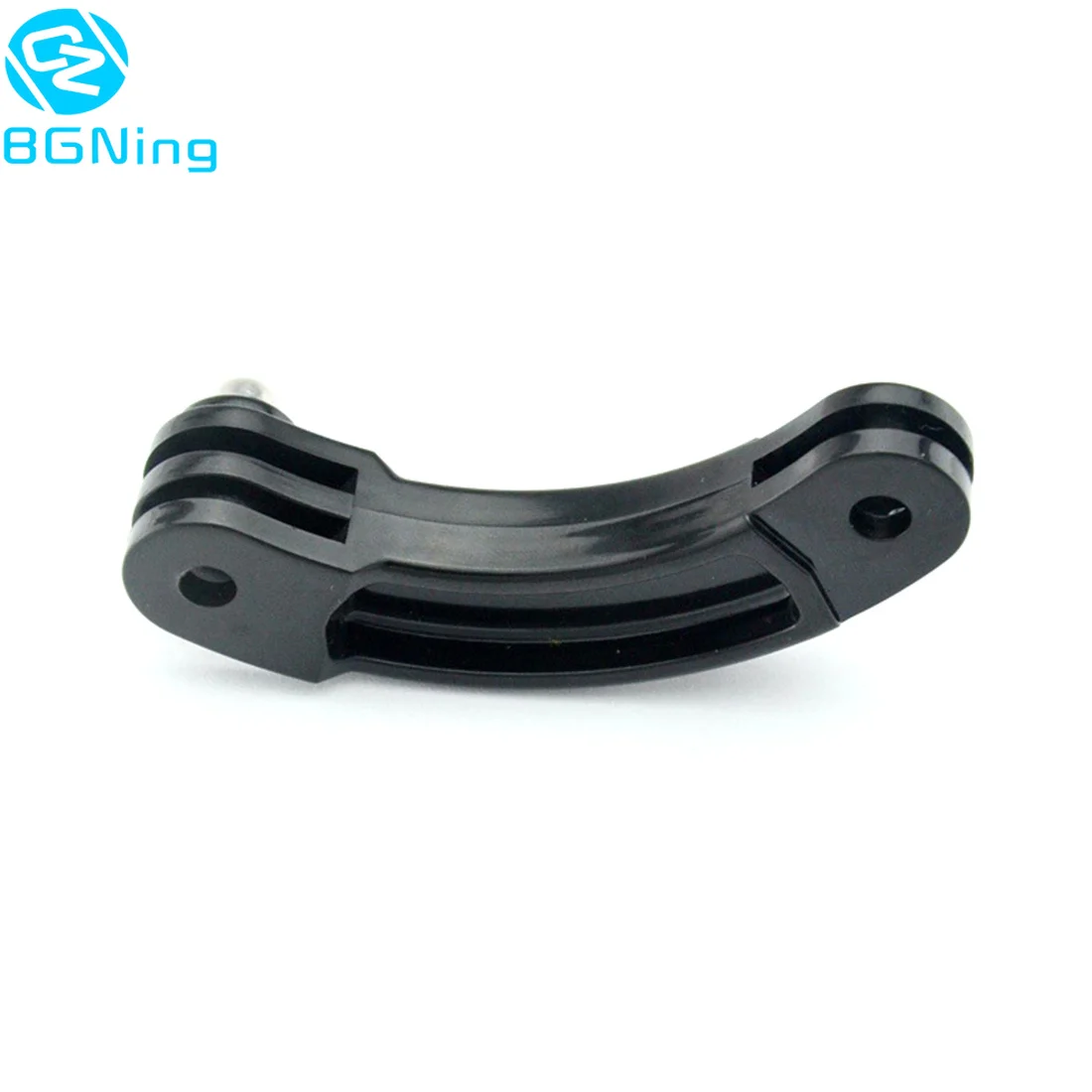 BGNing-Brazo de extensión de casco corto para Cámara de Acción, accesorio de montaje de foto automática para Gopro Max 9, 8, 7, 6, 5, 4, SJCAM Xiaoyi, 7,5 cm