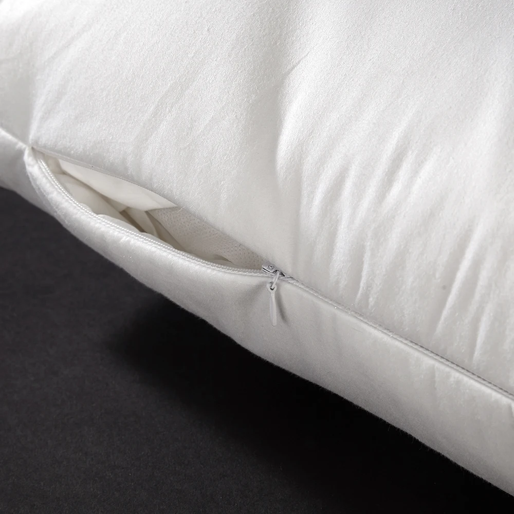 Nordic Style Design white Pillow 100% White Goose Down 700 Fill Power 60S Fabric Bedding Sets My Pillow 2019 3D Neck Protection