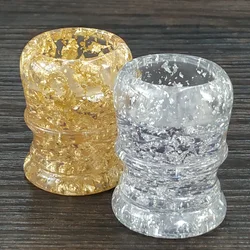 Dscosmetic Treasure Island gold and silver shaving brush handle for shaving brush