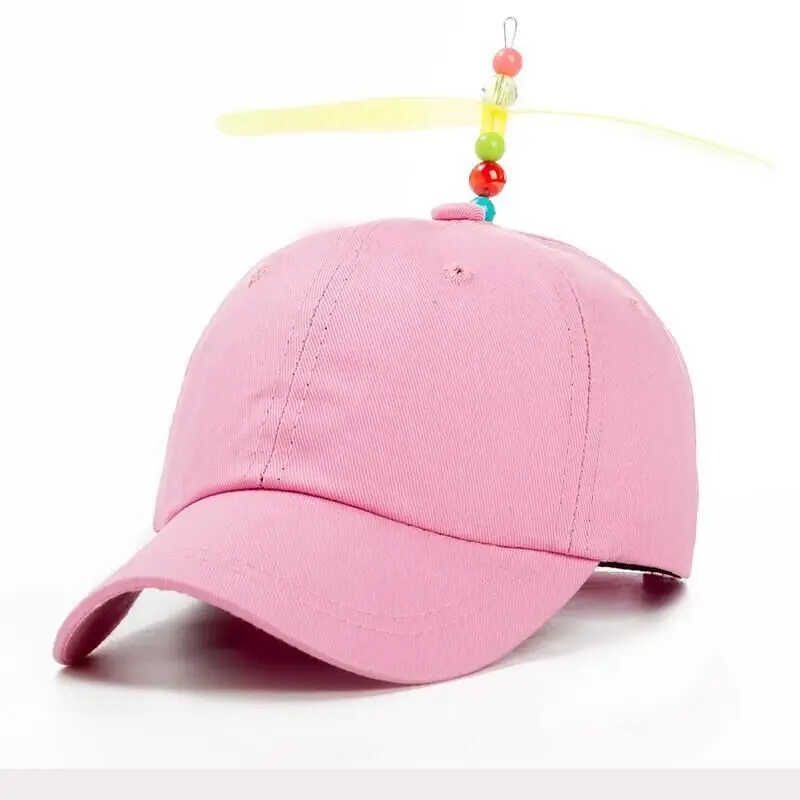 2019 Adult Helicopter Propeller Baseball Caps Colorful Patchwork Cap Hat Bamboo Dragonfly Children Boys Girls Snapback Dad Hat