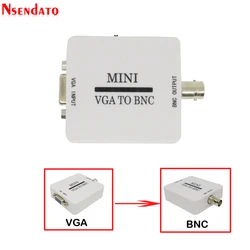 Mini konwerter wideo 1080P Konwerter wideo VGA na BNC Kompozytowy adapter VGA na BNC Cyfrowa skrzynka przełączająca do monitora HDTV