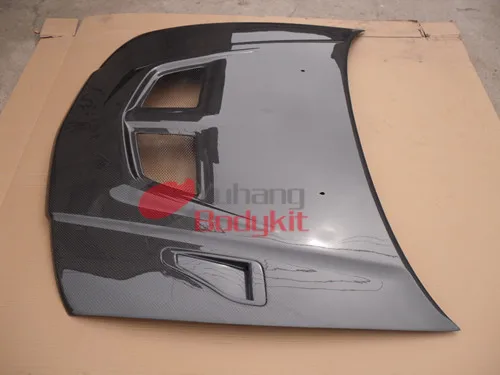 Lancer Evolution 5-6  EVO 5 EVO 6 OEM Style Hood Bonnet carbon fiber