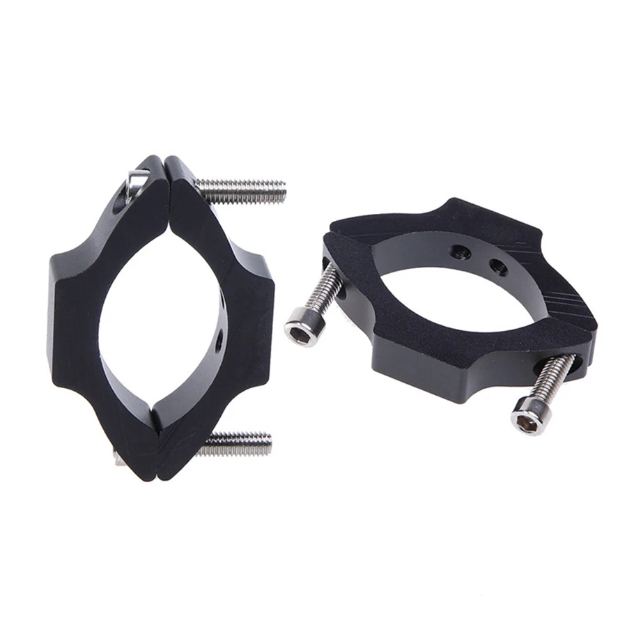 For 30-54mm Tube Fork Aluminum Motorcycle Headlight Mounting Bracket Relocation Clamps Driving Hunting Light Holder 2 pcs/lot