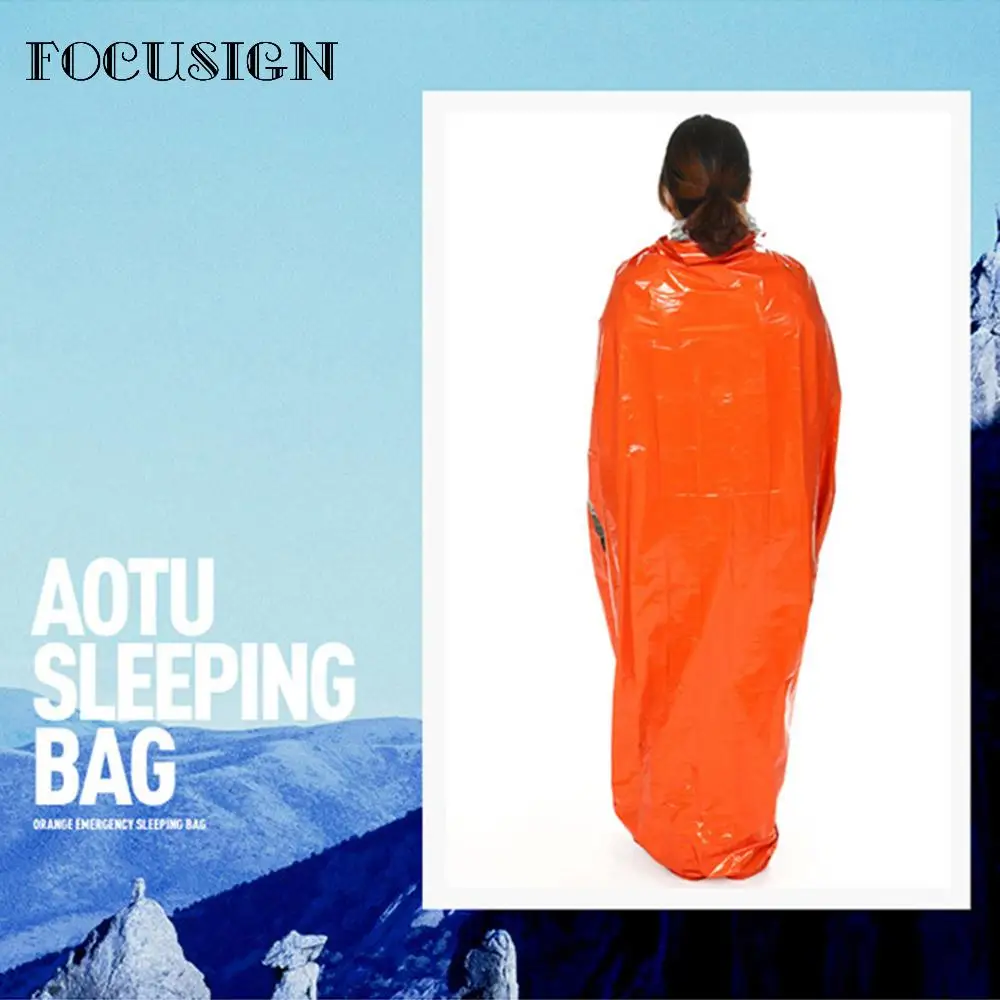 Camping sleeping bag Outdoor Portable Multifunction Emergency Thermal Hiking Sleeping Bag Hunting  warm travel sleeping bags