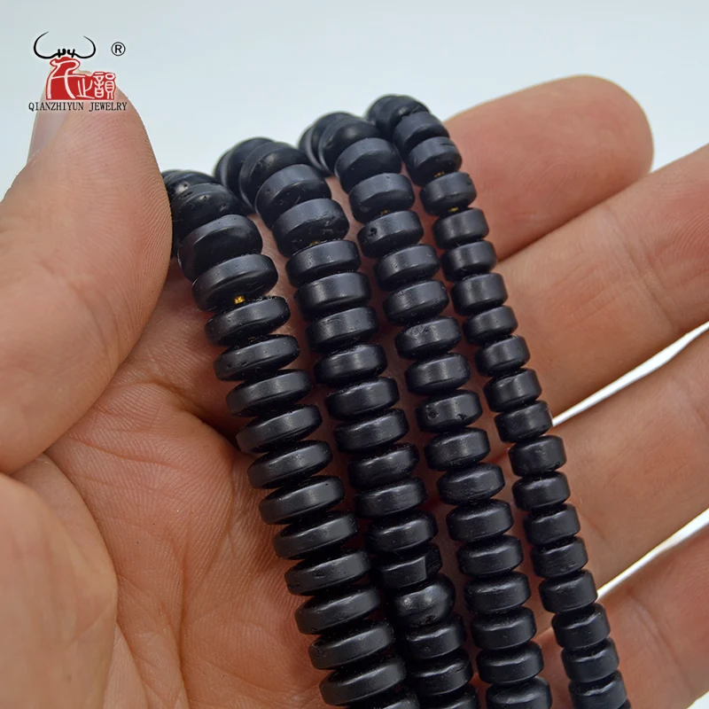 40PCS Natural Coconut Shell Spacer Beads.Handmade DIY Jewelry Accessorie,.Round sheet.Beads For Jewelry Making.6x4mm 8x4mm 9x4mm