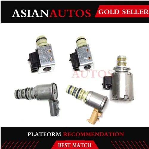 Tested Original 4L60E 4L80E 4L30E 4T80E Transmission Control Valve Solenoids with Wire for 93-05 EPC Shift TCC 3-2 PWM 4l60e