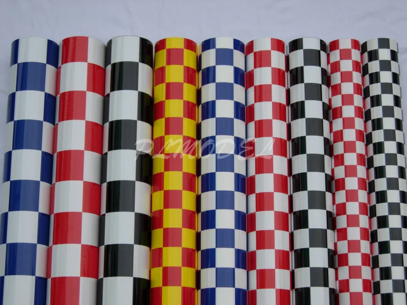 200X60CM/Lot Colored grillwork Hot Shrink Covering Film  High Quality Model Film For RC Airplane DIY Factory Price