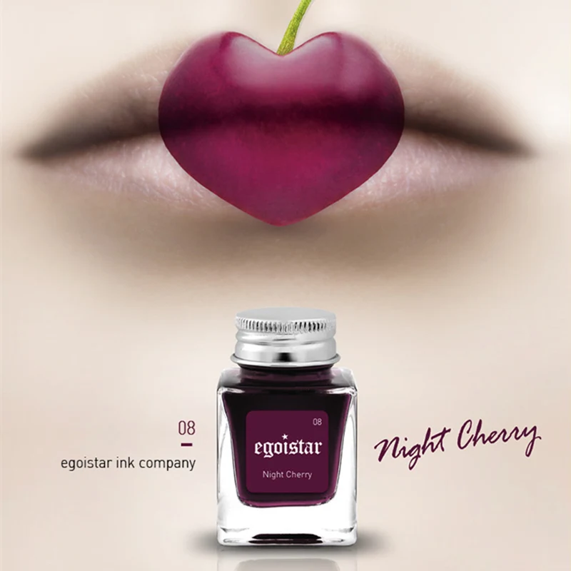 Korean Egoistar Non Carbon Color Ink , Fountain Pen Ink, Dip Pen Ink,30mL/bottle