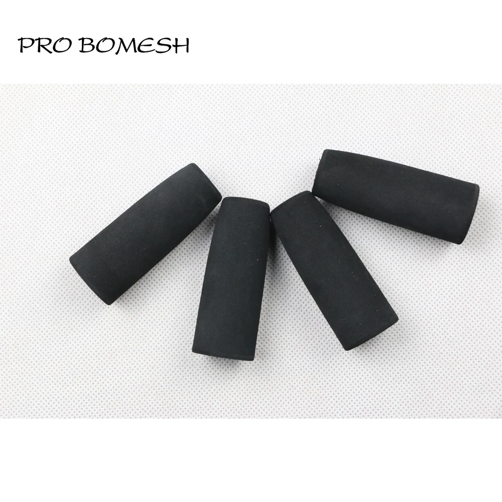 Pro Bomesh 4Pcs/Pack 7cm 7.4g Inner Diam 11mm EVA Rear Grip Split Grip DIY Fishing Rod Building Component Repair Pole