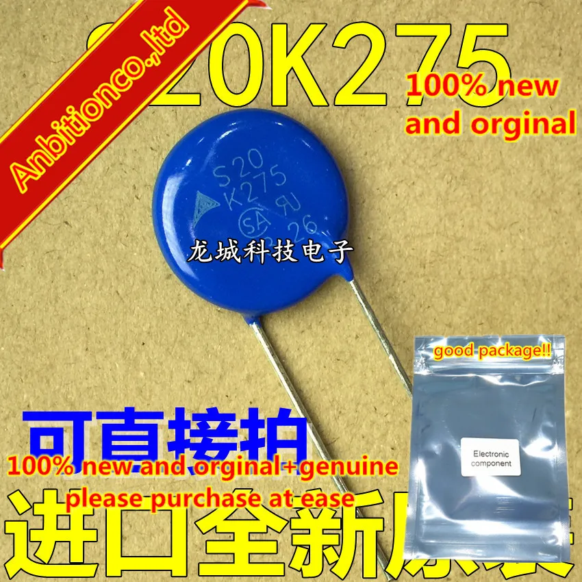 

110pcs 100% new and orginal S20K275 ELECTRICAL SPECIFICATIONS, CONT. DISC TYPES in stock
