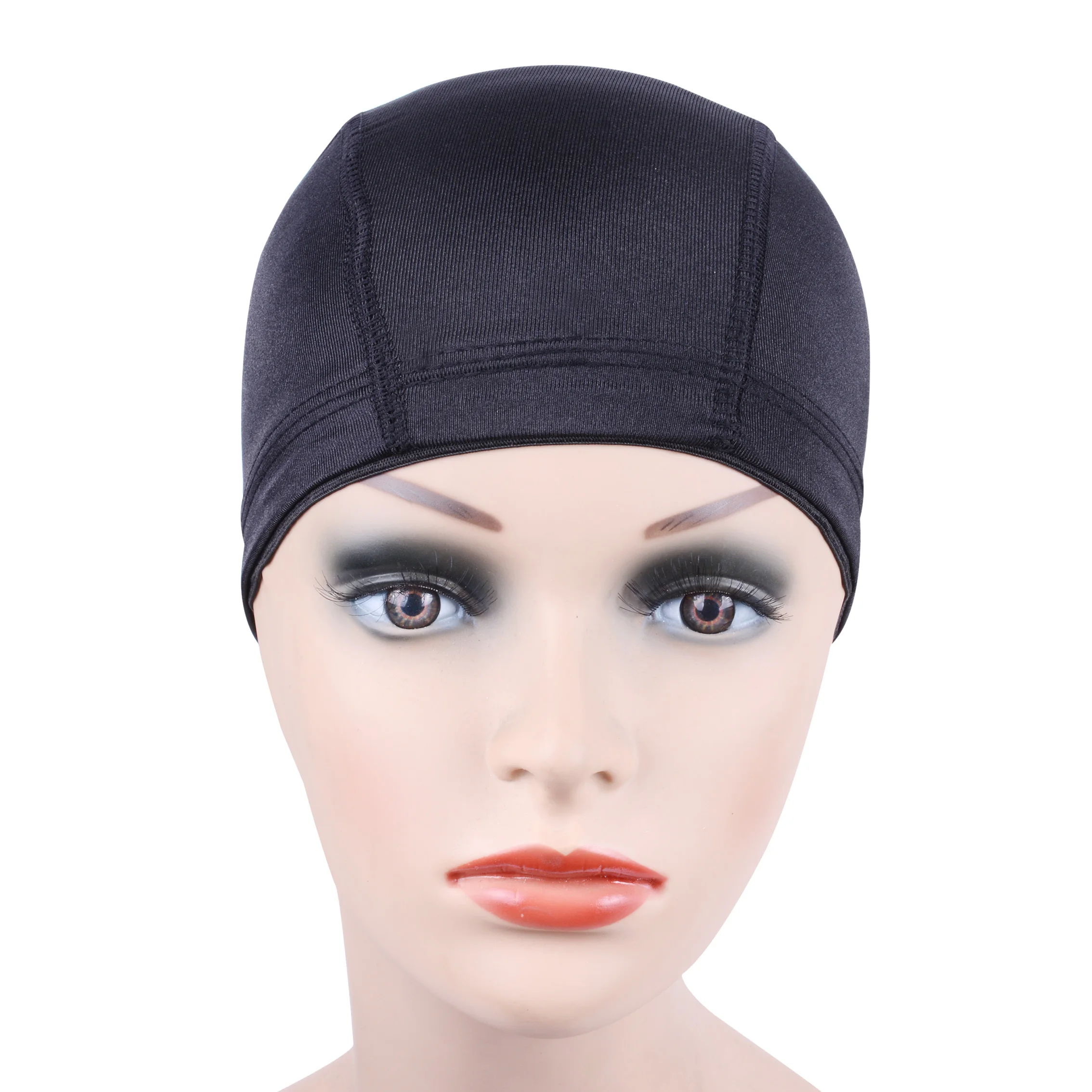 

2 Pcs Glueless Hair Net Wig Liner Cheap Wig Caps For Making Wigs Spandex Net Elastic Dome Wig Cap