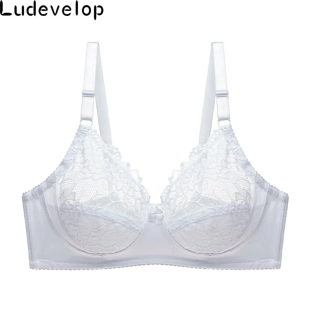 Sexy Lace Women Bra Plus Size B C Big Size Bralette Ultrathin Pure Cotton Brassiere Underwear Dropshipping