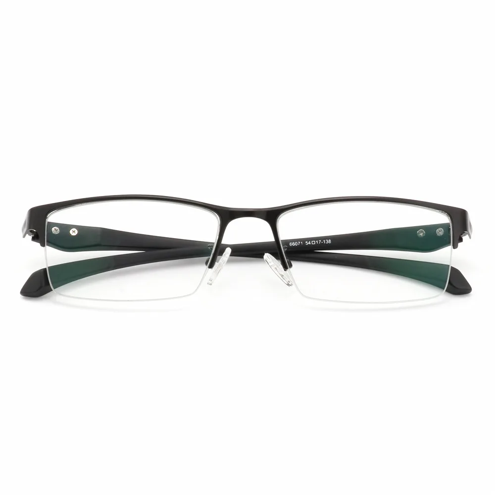 New Sun Photochromic Myopia Eyeglasses Optical Men student Finished Myopia Eyewear prescription Glasses Frame Half Rim -1.0 -4.0