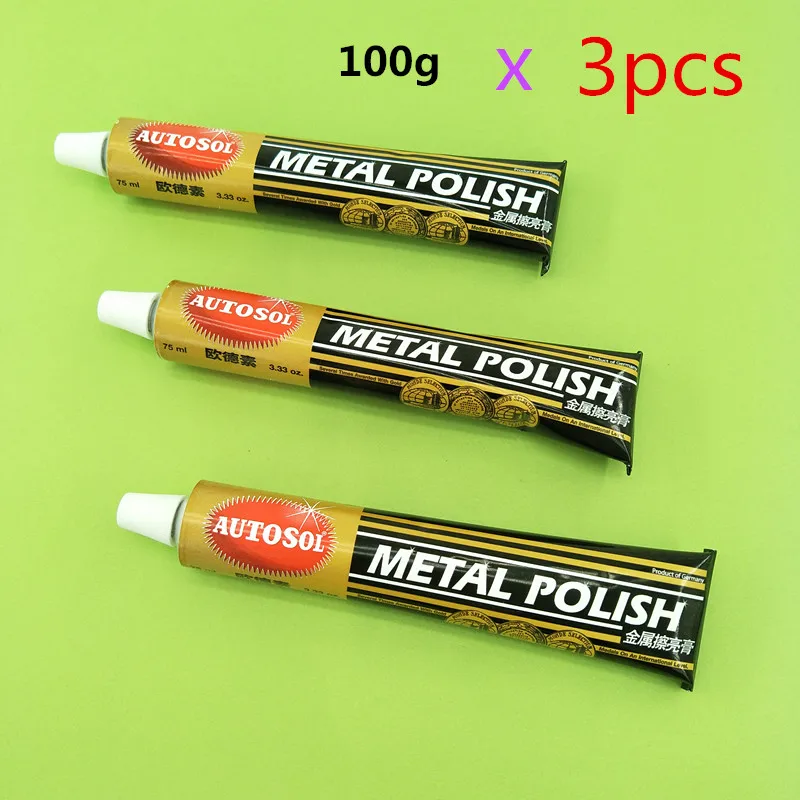 AUTOSOL metal polishing cream hardware wristwatch scratch repair grinding derusting polishing saving copper 100g 75ml