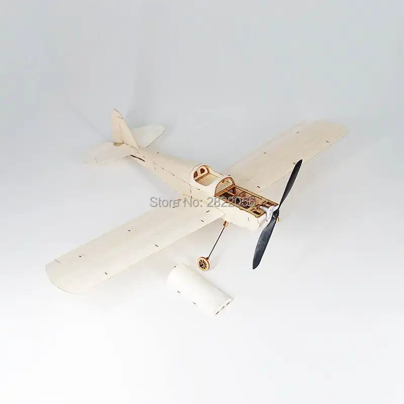 Mini RC Plane Laser Cut Balsa Wood Airplane Kit Spacewalker Model Building Kit