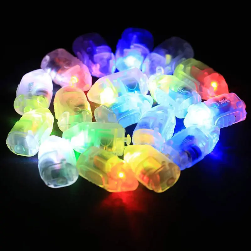 50PCS x Waterproof LED Paper Lantern Balloon Light For Wedding Party Decor