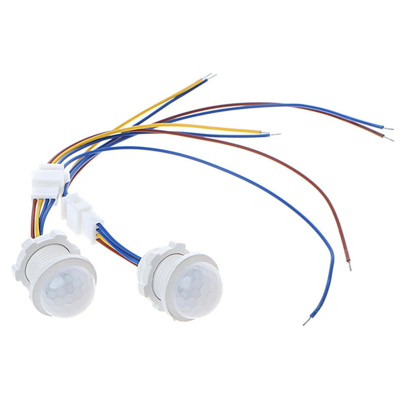 Mini Closet PIR Sensor Detector Smart Switch 110V 220V LED PIR Infrared Motion Sensor Detection Automatic Sensor Light Switch