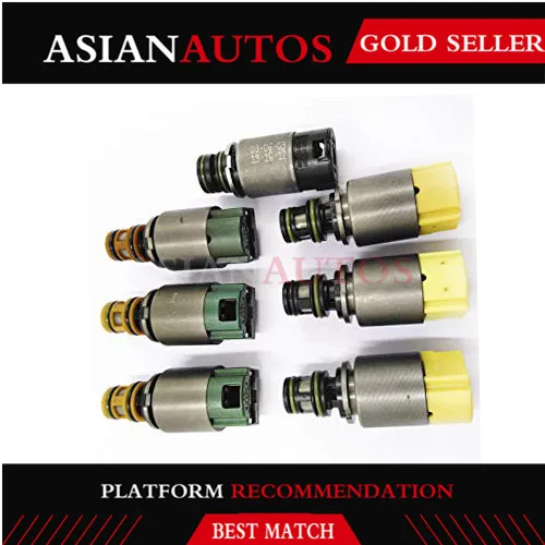 Tested Original 6HP19 6HP26 6HP32 Auto Transmission Shift Solenoids Kit 1068298045 Set for BMW X3 X5 Audi A6 A8 Q7 Ford Jaguar