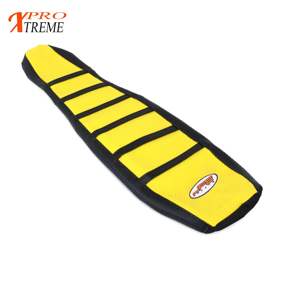 

Yellow Rubber Vinyl Gripper Soft Seat Cover For Suzuki RM RM125 RM250 1996 1997 1998 1999 2000 Motocross Supermoto Motorcycle