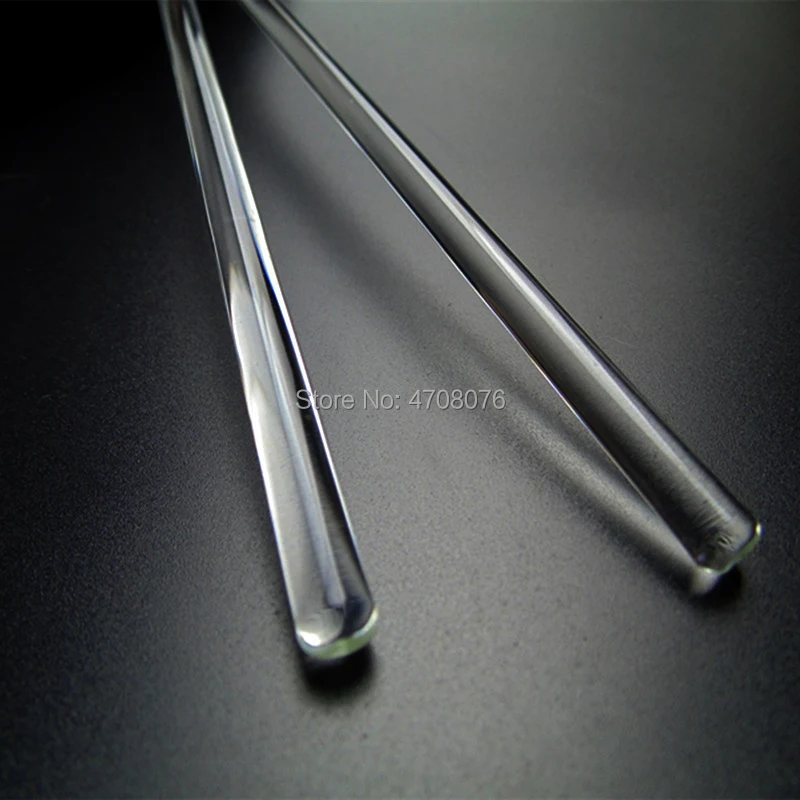 Borosilicate glass stirring rod transparent Lab stirring stick/muddler glass stirrer for scientific experiment dia 5mm 10pcs/lot