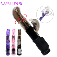 VATINE Dolphin Vibrator Clitoris Stimulator G-Spot Massager Sex Toys for Women Multi-Speed Dual Vibration Erotic Toys