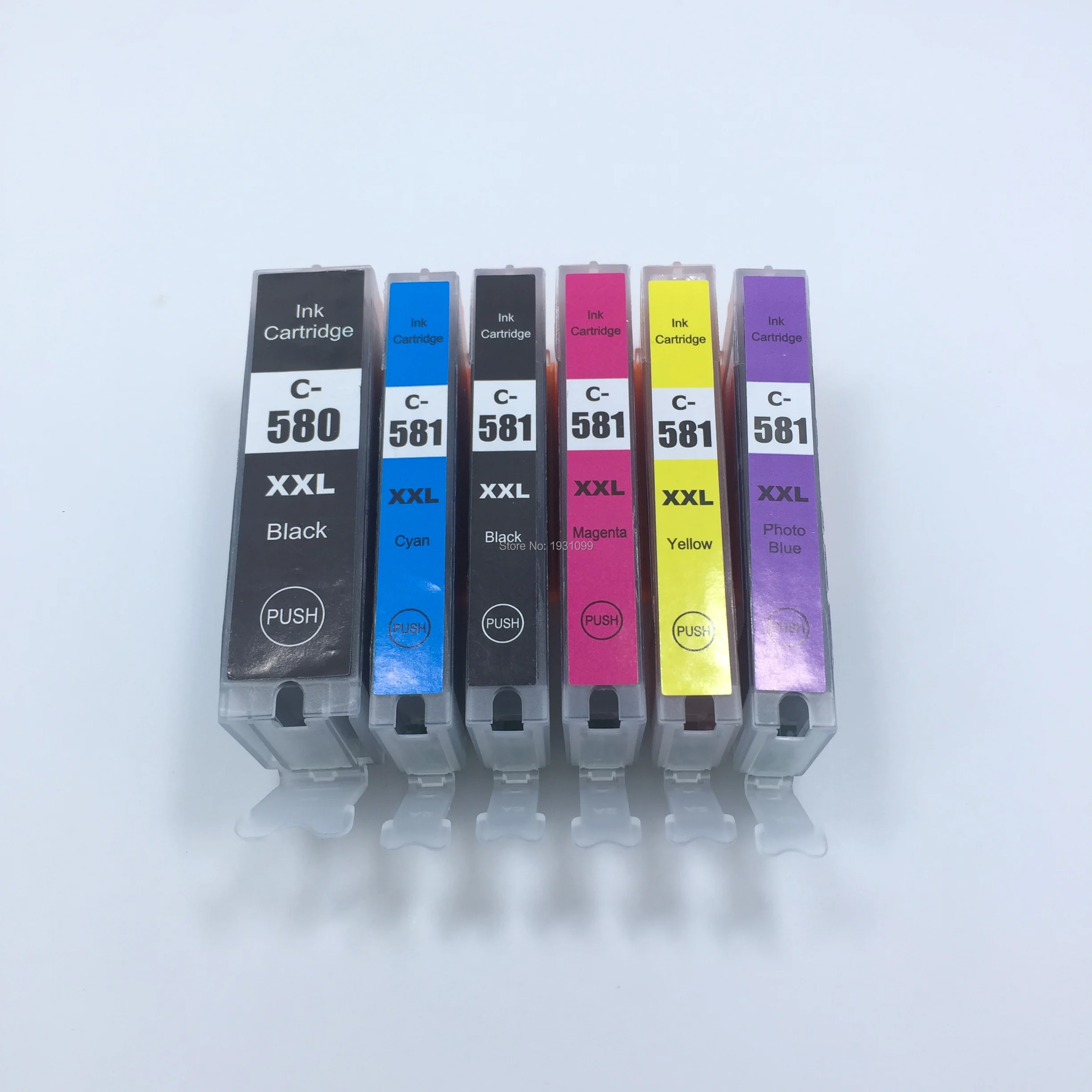 

Compatible Ink Cartridge PGI-580 CLI-581 for Canon PIXMA TS705 TR7550 TR8550 TS6150 TS6151 TS6250 TS6251 TS6350 TS6351 TS9550