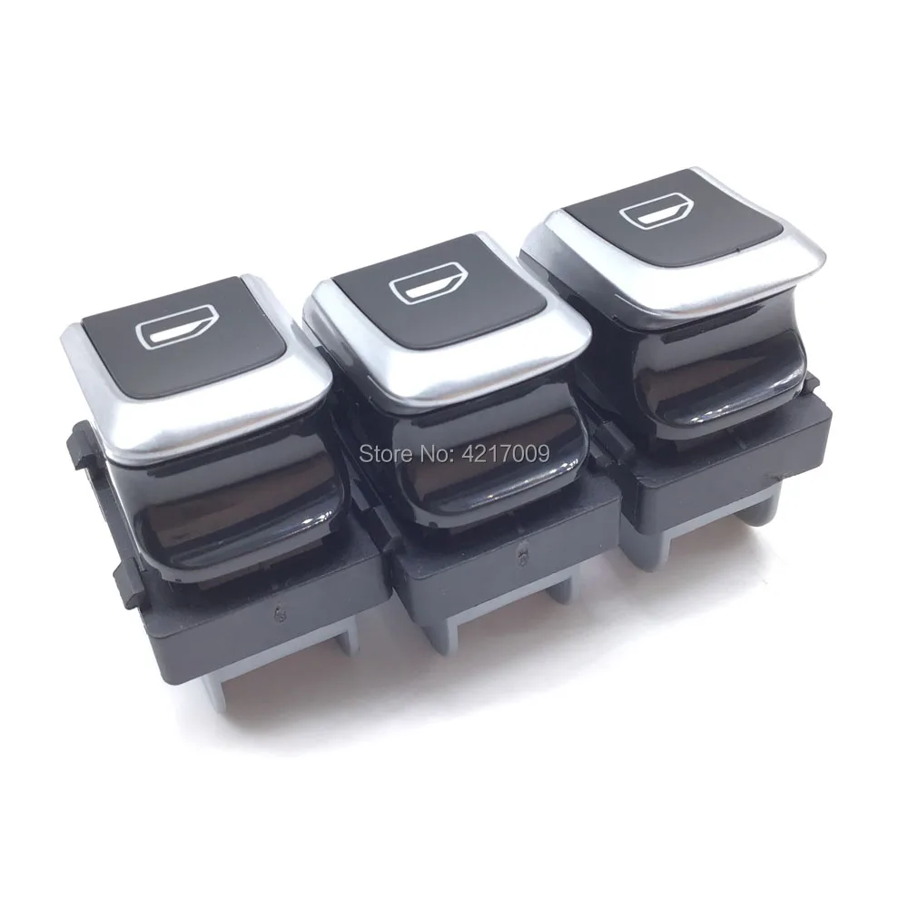 3X Window Control Switch Button For Audi A4 Q3 Q5 8K0959855A 8KD959855