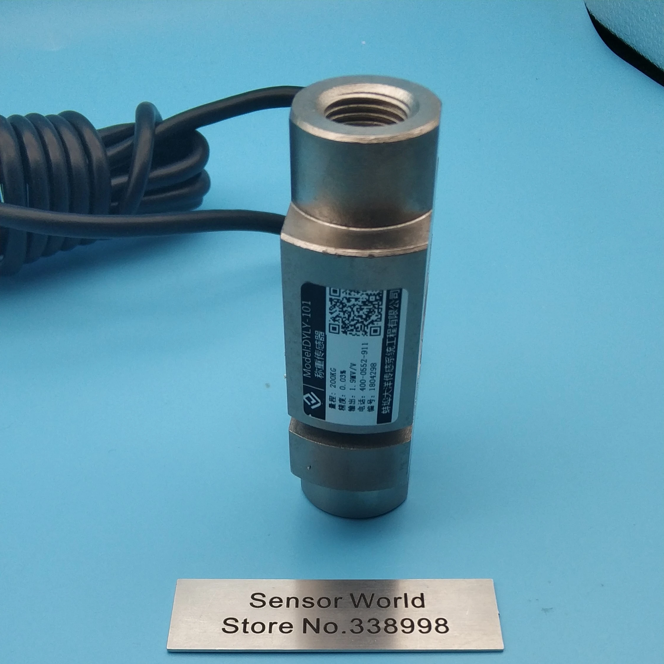 Alloy steel column load cell / S-type pull pressure sensor / 100kg  200kg 300kg 500kg 1000kg 2000kg