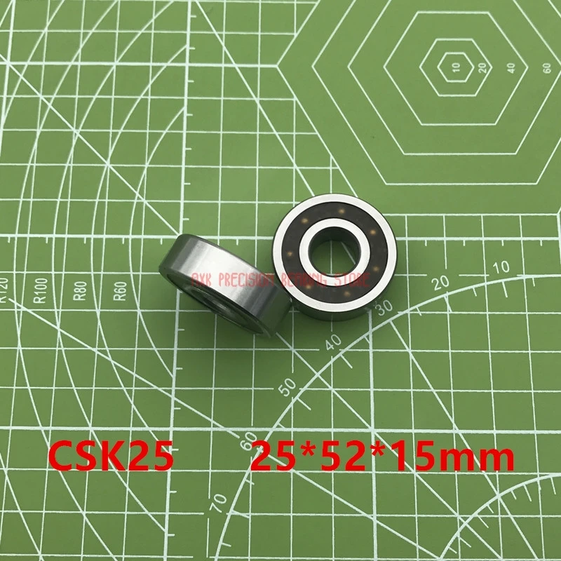 Csk25 One Way Bearing Clutches 25*52*15mm ( 1 Pc) Without Keyway Ckk25 Freewheel Clutch Bearings Csk205