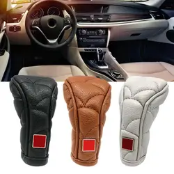 Anti-Slip Zipper Closure Universal Car Gear Shifter Knob Cover Car Shift Knob Cover Interior Accessories