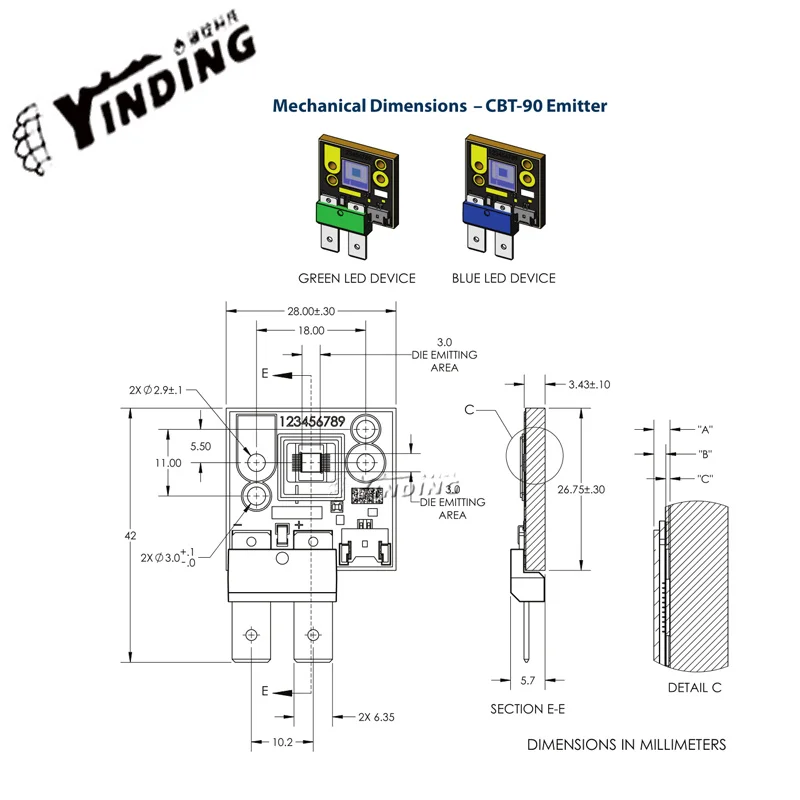 1 szt. CBT-90 CBT90 65W sprzęt medyczny chirurgiczne źródło światła led ciepłe/neutralne/zimne białe światło projektor światło sceniczne knot