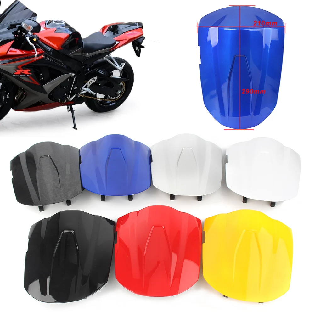 K8 GSXR 600 750 Motorcycle Seat Back Cover Rear Passenger Pillion Cowl Fairing Parts For Suzuki GSXR600 GSXR750 2008 2009