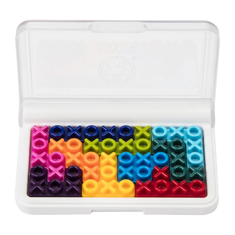 Smart Spiele IQ XOXO Puzzle Spielzeug mit 120 Herausforderung Montessori Leben Geschick Bildung Spielzeug für Kinder logisches denken Fähigkeit
