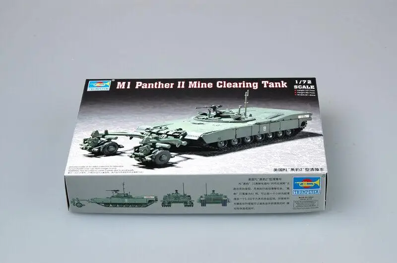 

Trumpeter 07280 1/72 M1 Panther II Mine clearing Tank NEW