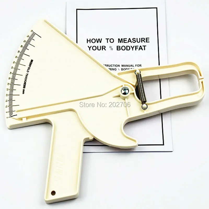 Slim guide Body Fat Caliper Adipometer Skinfold Measurement Slimming Lose Weight Body Fat Tester Fitness Beauty Health Care