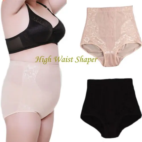 large size Women Body Shaper Control Slim Tummy Corset High Waist Panty Shape Under Wear