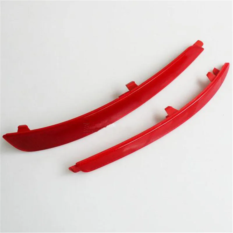 For octavia A5 A7 RS special rear bumper reflectors false lights trim bumper lights Decorative  Styling Mouldings