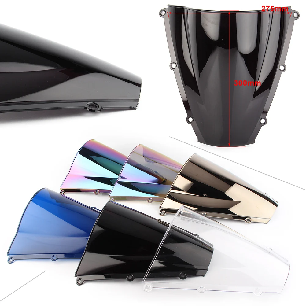 CBR600RR Motorcycle Windshield Windscreen Scratch Resistant Wind Screen For HONDA CBR600 RR 2003 2004 CBR 600 RR 03 04 F5