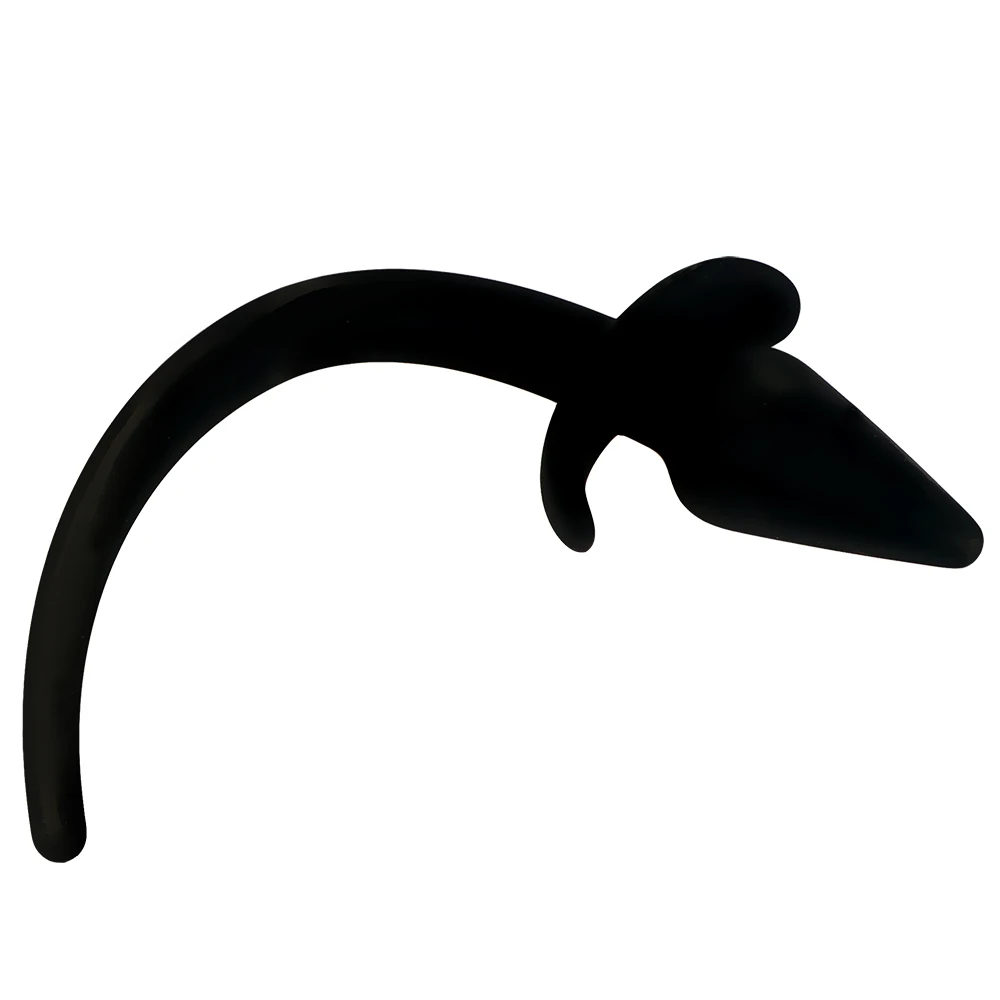 OLO Waterproof Anal Plug SM Dog Slave Tail Butt Plug Role Play Silicone Anal Toys Adult Sex Toys for Women Men