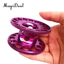 Aluminum Alloy Scuba Gear Diving Dive Compact Finger Spool Guide Line Reel Freediving Snorkeling use for 15-30 m/49-100 ft line