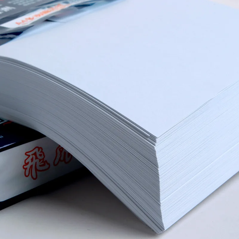Papel de Fotocopia A4, 500 hojas de pulpa de madera completa, tamaño 70g, papel blanco impreso, fabricantes de papel de oficina al por mayor, papel