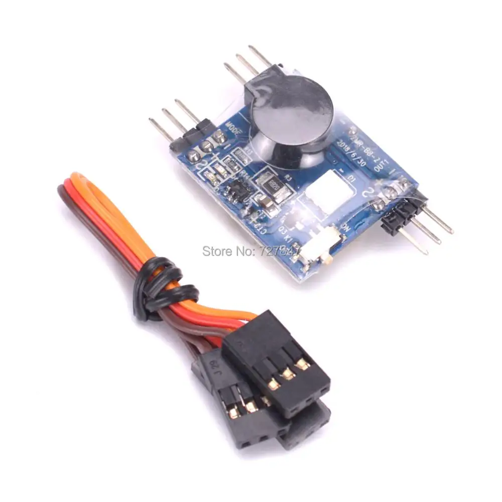 NEW Wireless Alarm Tracking Buzzer 5-8V with LED Light for RC Helicopter FPV Racing Drone Quadcopter