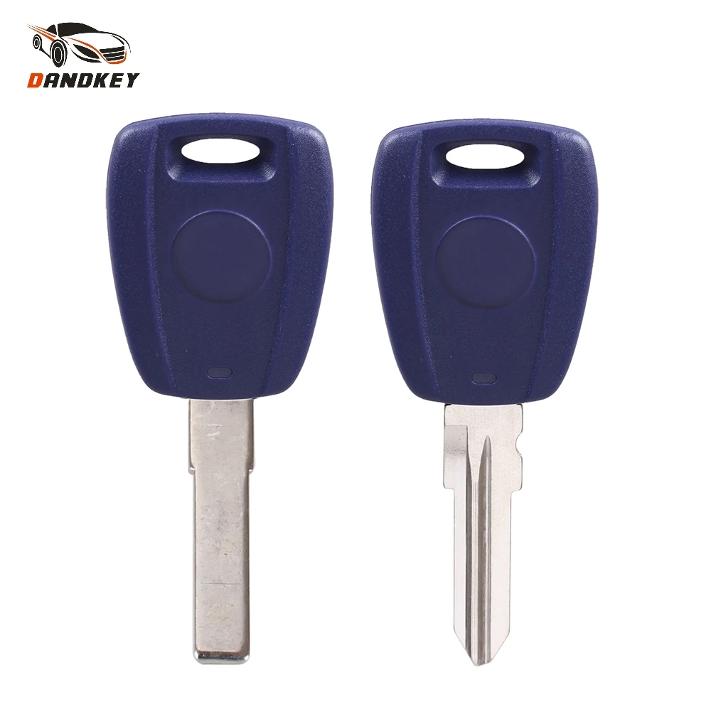 

Dandkey Replacement Chip Key Blank Car Key Shell For Fiat 500 Ducato Remote Key Case Cover SIP22/GT15R Blade Without Chip