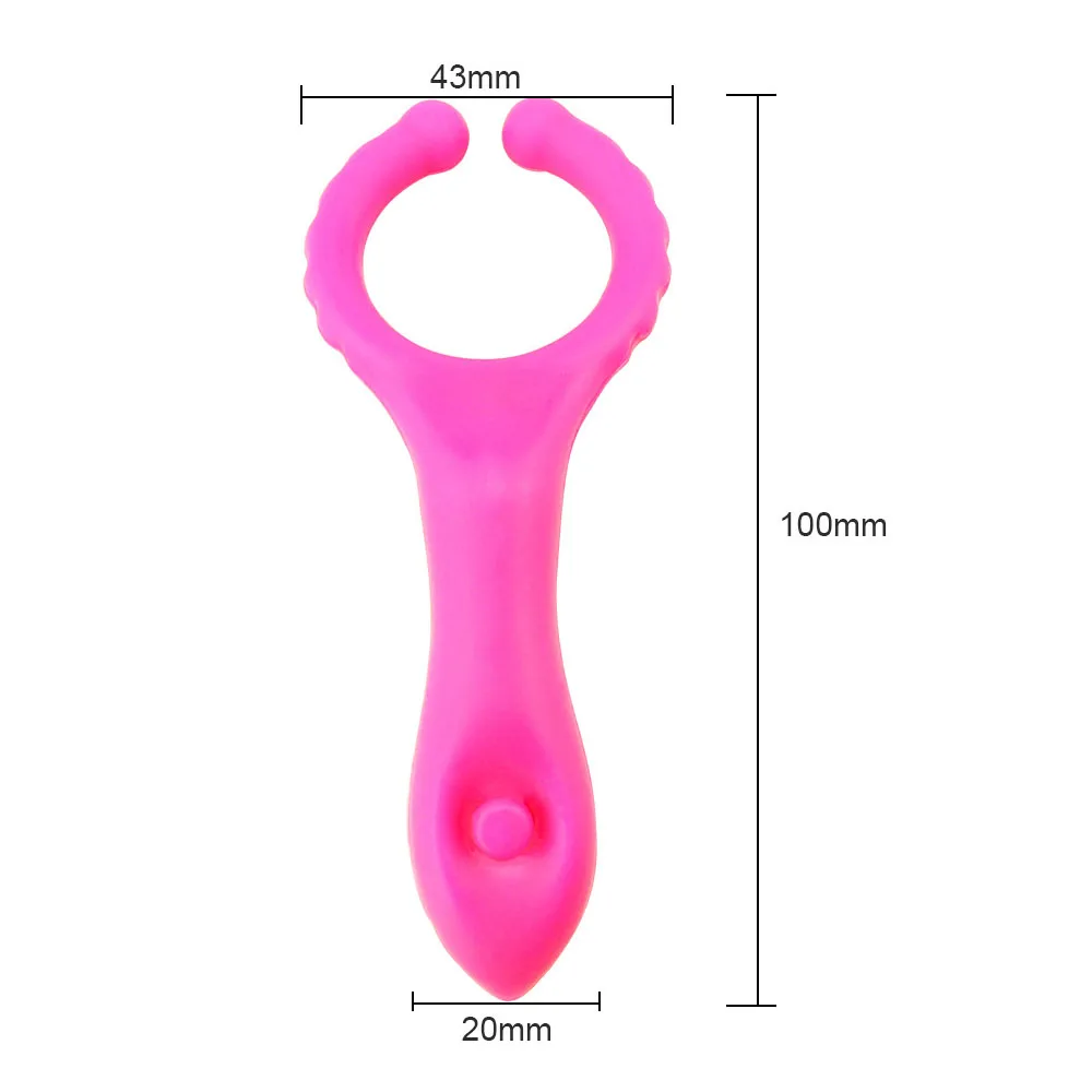 EXVOID Penis Vibration Clip Vibrator Sex Toy For Women Men Couple Flirting Nipple Massage G-spot Vagina Clitoris Stimulation